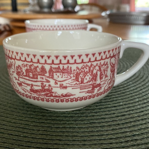 4 Royal China Memory Lane Coffee Cups - Picture 3 of 8